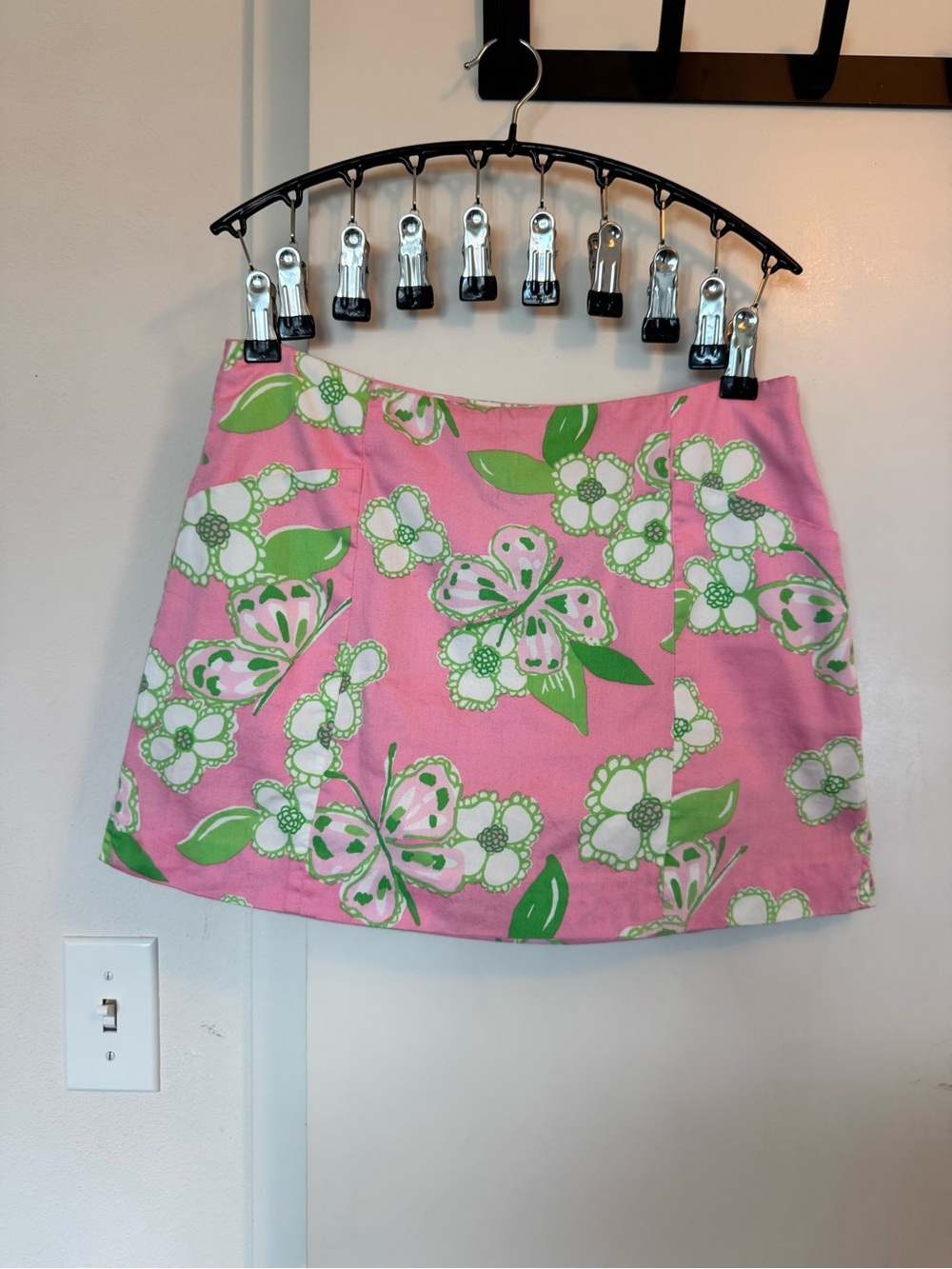 Lilly Pulitzer Women's Pretty Pink Tootie Butterfly Print Skort - Picture 2 of 6